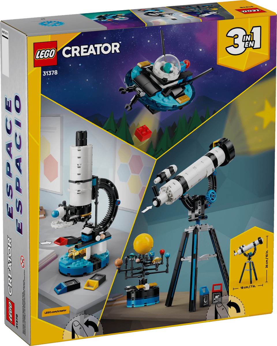 Weltraumteleskop (3 in 1)