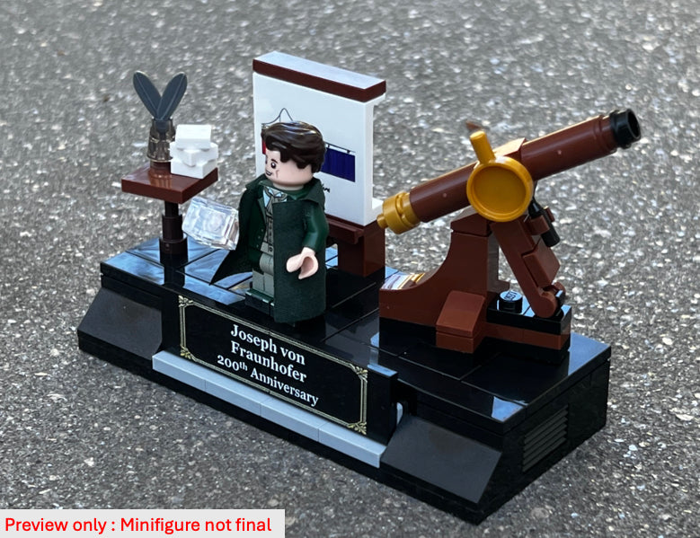 VORBESTELLUNG - LEGO-Fan-Set: 200ter Todestag Joseph von Fraunhofer