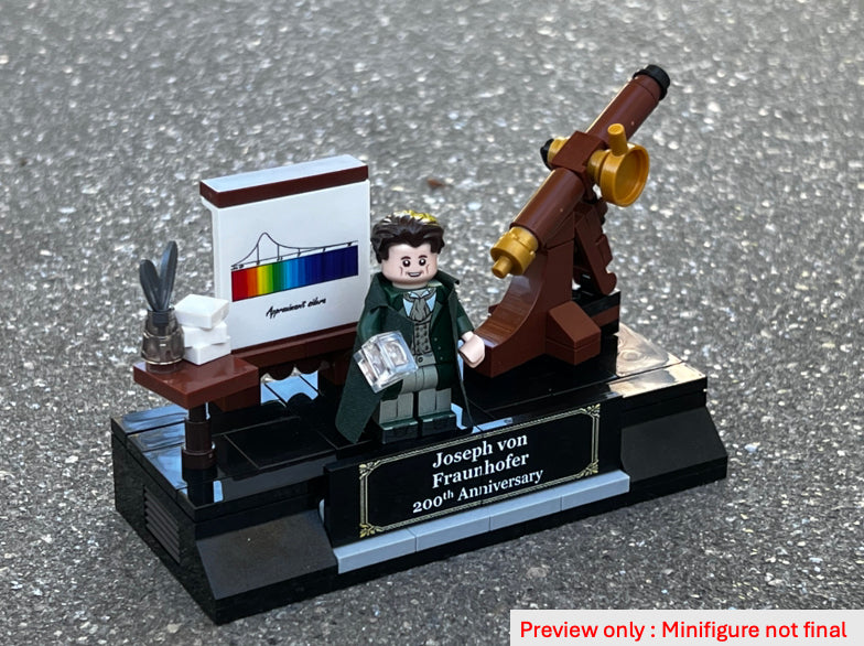 VORBESTELLUNG - LEGO-Fan-Set: 200ter Todestag Joseph von Fraunhofer