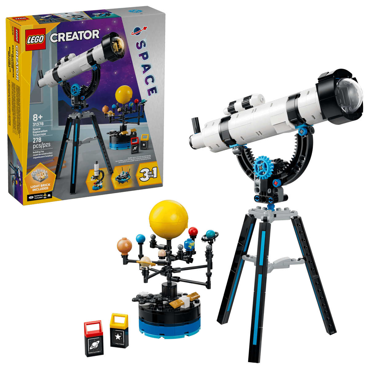 Weltraumteleskop (3 in 1)